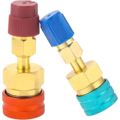 Productafbeelding van INF Automobieladapter van R134A naar R1234YF voor het bijvullen van de airconditioning, 2 stuks