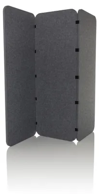 Produktbild von hjh OFFICE Trennwand FLEXMIUT EL Sichtschutz Raumteiler Indoor 160.0 x 180.0 x 2.5 cm