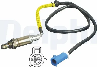 Produktbild von DELPHI Lambdasonde für FORD MONDEO III Kombi (BWY) nach-Kat Beheizt 912mm ES11105-12B1