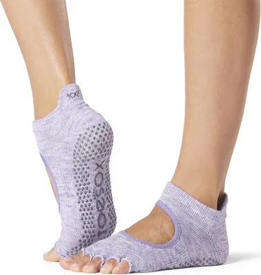 Zdjęcie produktu dla Skarpety Toesox Pilates Grip Bellarina, fioletowe, rozmiar 39–42 1/2, damskie, fioletowe, rozmiar 39–42 1/2