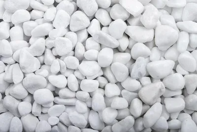 Produktbild von Schneeweiss getrommelt 8-16 mm, Dolomit, Weiß, 20 kg Sack, für Garten und Beet