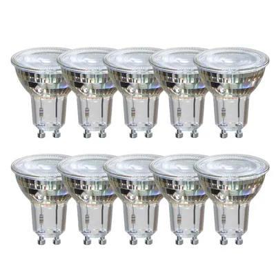 Produktbild von LED Spot GU10, PAR16, 2700K Warmweiß Licht, dimmbar, 10er Pack