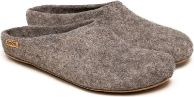 Produktbild von Magicfelt Filz Pantoffeln Aus reiner Wolle, Mit Ledersohle, Anatomisch geformt