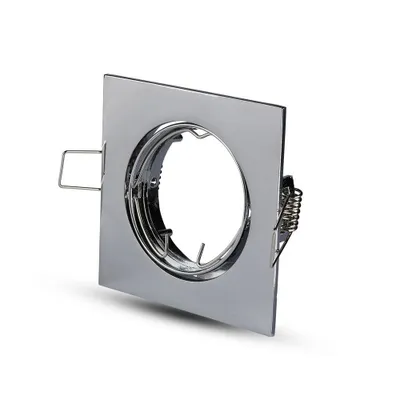 Produktbild von GU10 LED-Strahler - Einbaustrahler - Chrom - IP20