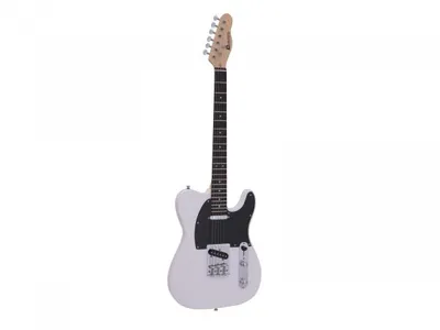 Produktbild von DIMAVERY TL-401 E-Gitarre, weiß