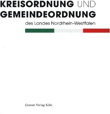 Produktbild von Kreisordnung und Gemeindeordung des Landes Nordrhein-Westfalen