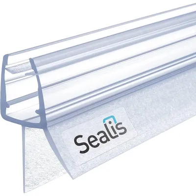 Immagine prodotto di Guarnizione per doccia sostitutiva 70 cm - Deflettore dell'acqua - Trasparente - Vetro da 5 a 8 mm