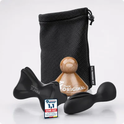 Productafbeelding van Massageset voor bekkenbodemproblemen, 3 triggerpoint-tools