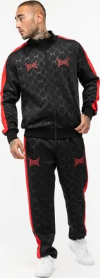 Image de Survêtement homme coupe normale PUNKASS TRACK Black/Red XL Tapout