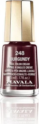Zdjęcie produktu dla Lakier do paznokci Mavala 248-burgund (5 ml)