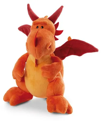 Produktbild von Nici Dragon Teddybär 20 Cm Orange Kinder Orange One Size