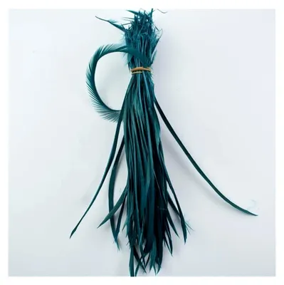 Produktbild von Natürlich gefärbte Gänsefedern für Bastelarbeiten 13-18 cm