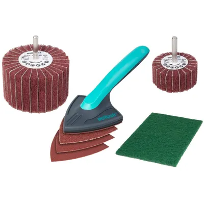 Image de wolfcraft Kit de ponçage du bois 7 pièces 5642000