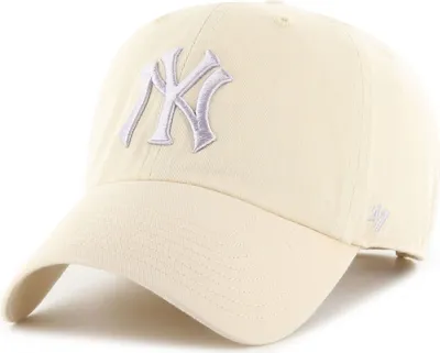 Produktbild von 47 Brand Strapback Cap - CLEAN UP New York Yankees natural
