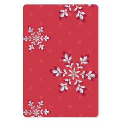 Produktbild von MuchoWow® Mauspad Mousepad Muster - Weihnachten - Pflanzen 40x60 cm - Mousepads - Maus Mat - Pad - Mausunterlage - Schreibtisch Accesoire