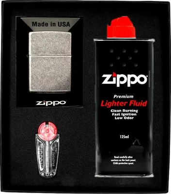 Obrázek produktu pro Sada zapalovačů ZIPPO ANTIQUE SILVER dárek No1