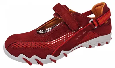 Immagine prodotto di Scarpa Allrounder by Mephisto Niro con velcro, rosso