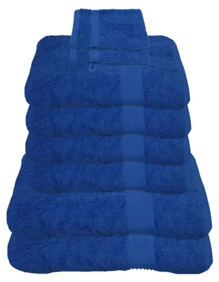 Produktbild von Julie Julsen Handtuch Set Royalblau,Set:8 tlg. 2 Bade- 4 Handtücher + gratis 2 Waschhand..