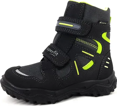 Immagine prodotto di Superfit, scarpe per bambini, stivali da trekking neri, adatti al tempo libero