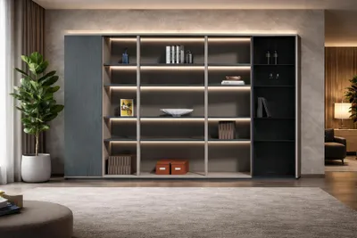 Productafbeelding van Regalsysteem. Boekenplankverlichting voor uw kantoor of woonkamer