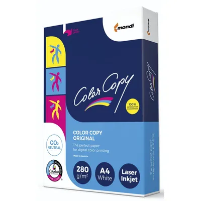 Produktbild von Color Copy Millbrand A 4, 280 g 150 Blatt, hochweiß, satiniert