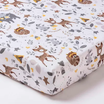 Produktbild von Magical Woodland Spannbettlaken 120x60cm
