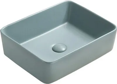 Obrázek produktu pro Mexen Catia umyvadlo na desku 48 x 37 cm, Světle matová zelená - 21314848