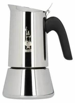 Produktbild von Bialetti Venus box, Mokka-Kanne, 0,5 l, Silber, Edelstahl, 10 Tassen, Venus box