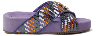 Produktbild von Lazamani Lizzy Damen Leder-Pantoletten Lilac Größe 37