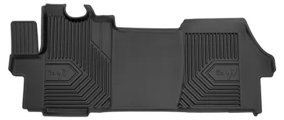 Productafbeelding van Rubberen bestuurdersmat voor Peugeot Boxer II vanaf 2006 (bestelwagen) – zwart, op maat