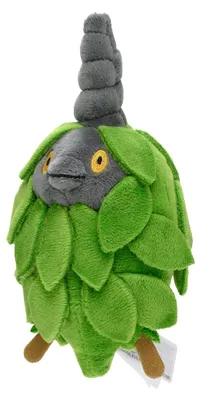 Produktbild von Pokemon Burmy (Pflanzenumhang) Kuscheltier - 15 cm Plüschtier Burmy Leafs