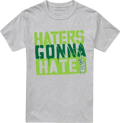 Produktbild von SpongeBob SquarePants - "Haters Gonna Hate" T-Shirt für Herren/Damen Uni TV26850 (S) (Sportliches Heather)