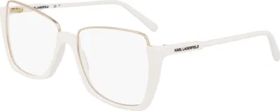 Produktbild von Karl Lagerfeld KL355 White 55/16/140 Damen Brillen