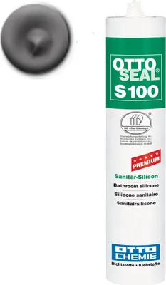 Immagine prodotto di AKTION - OTTOSEAL S 100 Sanitär-Silicon Grau matt Kartusche MHD abgelaufen: 12/2025