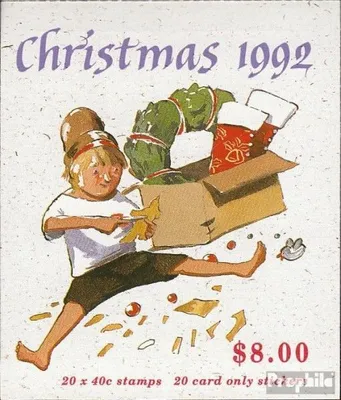 Produktbild von Briefmarken Australien 1992 Mi MH76 (kompl.Ausg.) gestempelt Weihnachten
