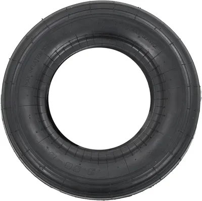 Produktbild von Ersatzreifen 3.50-8 4PR, Schwarz, Gummi, 120 kg Tragfähigkeit