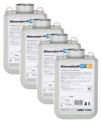 Produktbild von BWT Mineralstoff-Dosierlösung 4x3 Liter Quantophos F1/H1