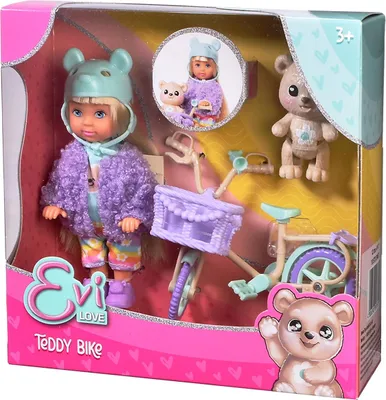 Produktbild von Simba Puppe Evi Love Teddy Bike Fahrrad 105733967