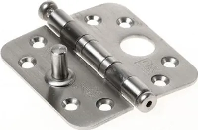 Produktbild von SKG** Kugellagerscharnier Edelstahl 76 x 76 mm abgerundet - Pro Stück