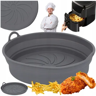 Obrázok produktu pre Brunbeste Silikónová vložka do fritézy 20x6cm sivá