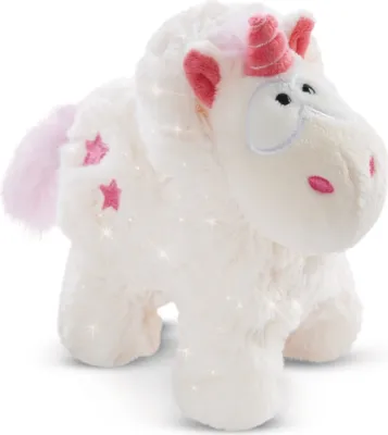 Produktbild von NICI Plüsch Einhorn Theodor im Schneeanzug 13cm, GRÜN