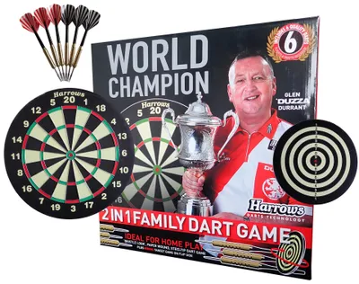 Produktbild von Harrows Family Dartspiel Sisalbrett