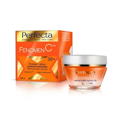 Obrázek produktu pro Perfecta Fenomen C Głębokie Nawilżenie krem na dzień i na noc 30+, 50ml