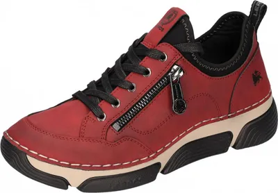 Image de Chaussures à lacets sportives Lerros, couleur rouge, taille 38