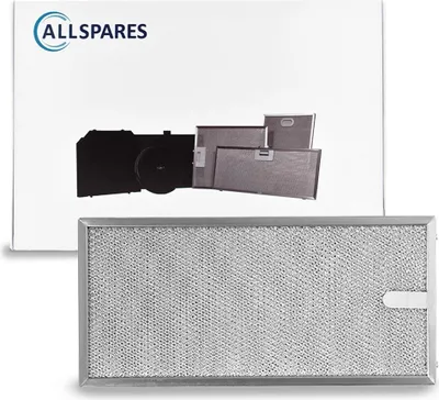 Produktbild von AllSpares Metallfilter für Dunstabzugshauben geeignet für , Novy  563-8036, AS-MF490, 6050020 (325x153mm)