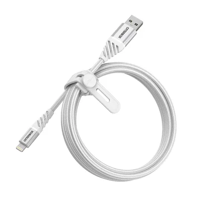 Zdjęcie produktu dla Kabel OtterBox Premium USB A-Lightning 2M - biały
