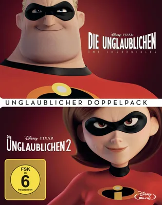 Produktbild von Die Unglaublichen 1+2 Doppelpack [Blu-Ray]