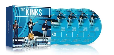 Produktbild von 4 CDs The Broadcast Collection The Kinks 1965 - 1975