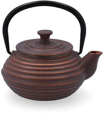Produktbild von Gietijzeren theepot mit Edelstahlfilter für vielseitige Nutzung