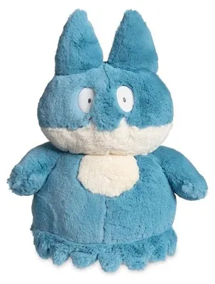 Produktbild von Pokémon Center Mampfaxo (Munchlax) Kuschelige Freunde Plüsch – 40 cm